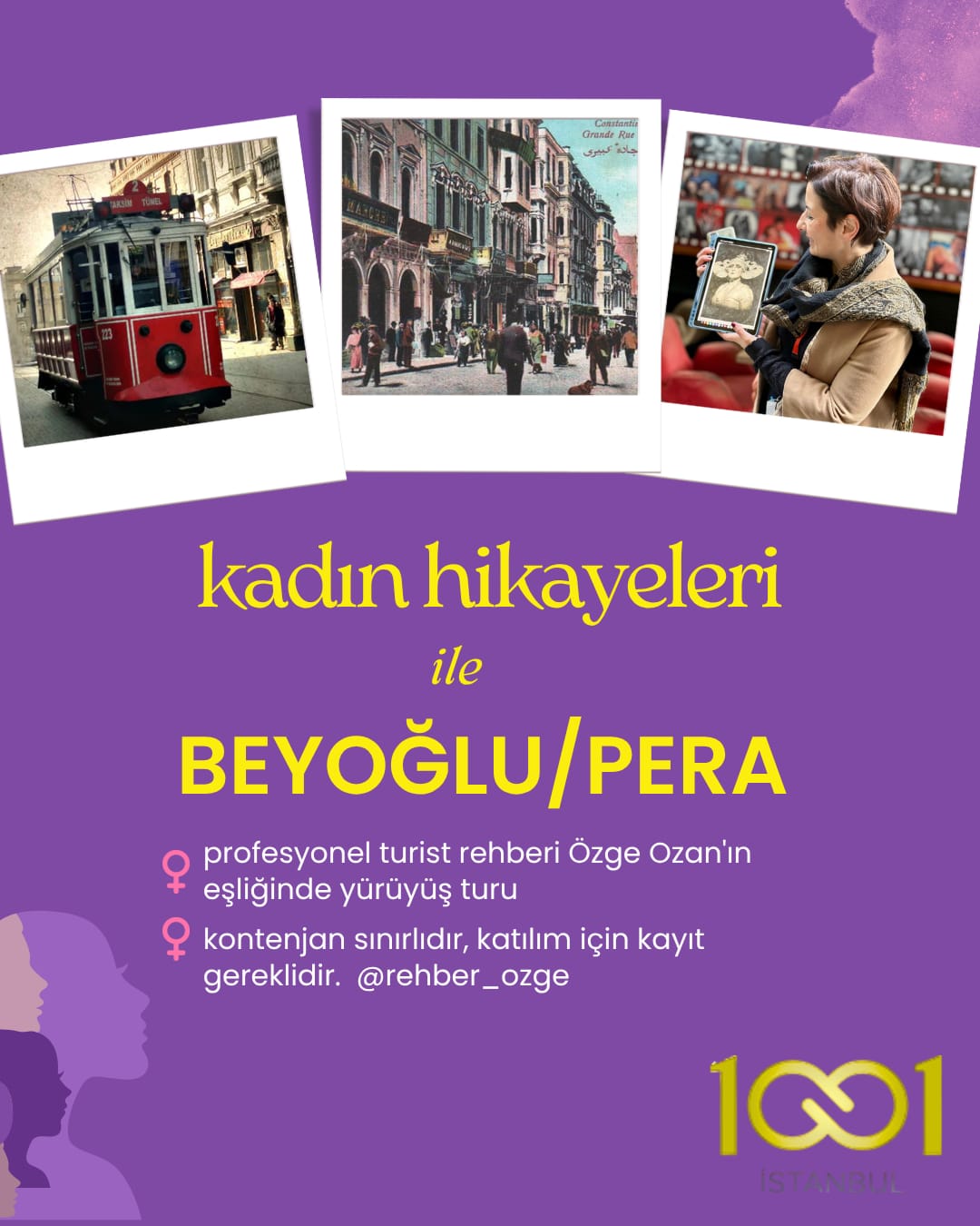 KADIN HİKAYELERİ İLE BEYOĞLU/PERA