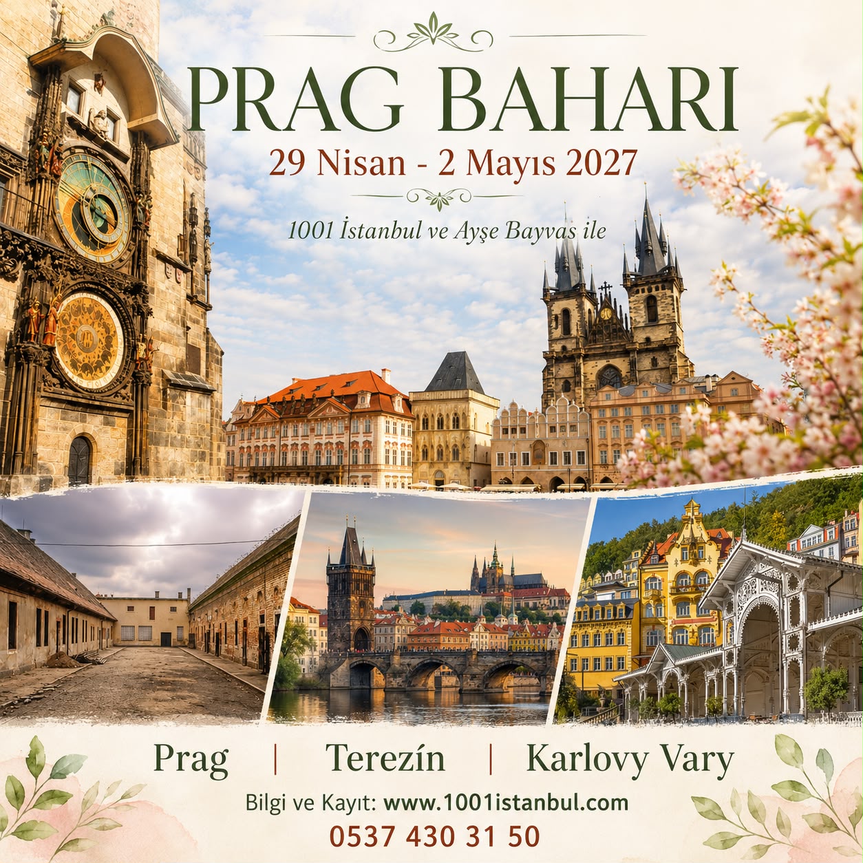 PRAG, TEREZÍN VE KARLOVY VARY